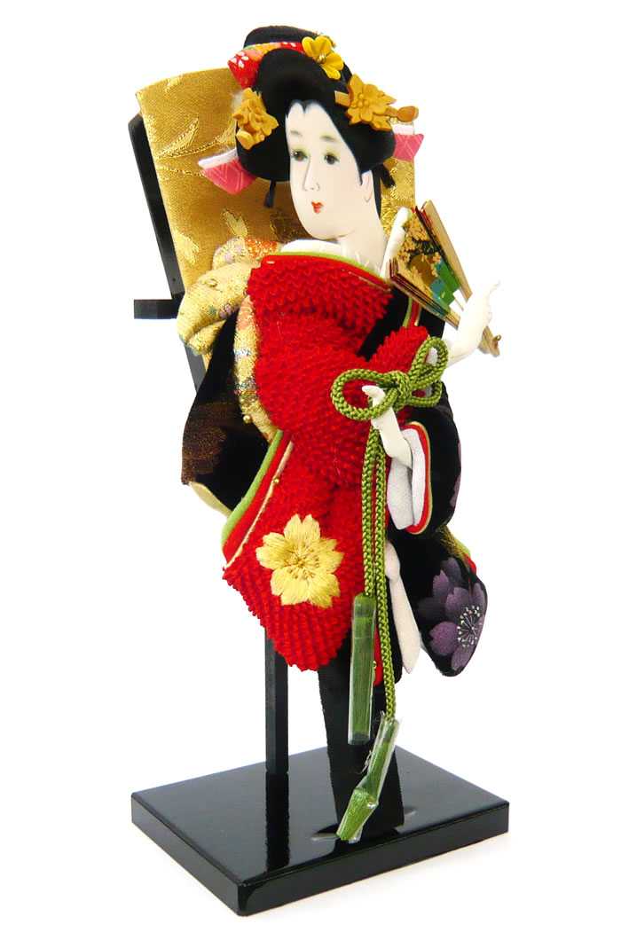 羽子板 初正月 初節句 厄除け 出し飾り かわいい 立体 振袖 道成寺 コンパクト ミ...