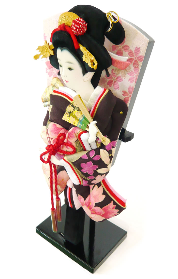 羽子板 初正月 初節句 厄除け 出し飾り かわいい 立体 振袖 道成寺 送料無料 コン...