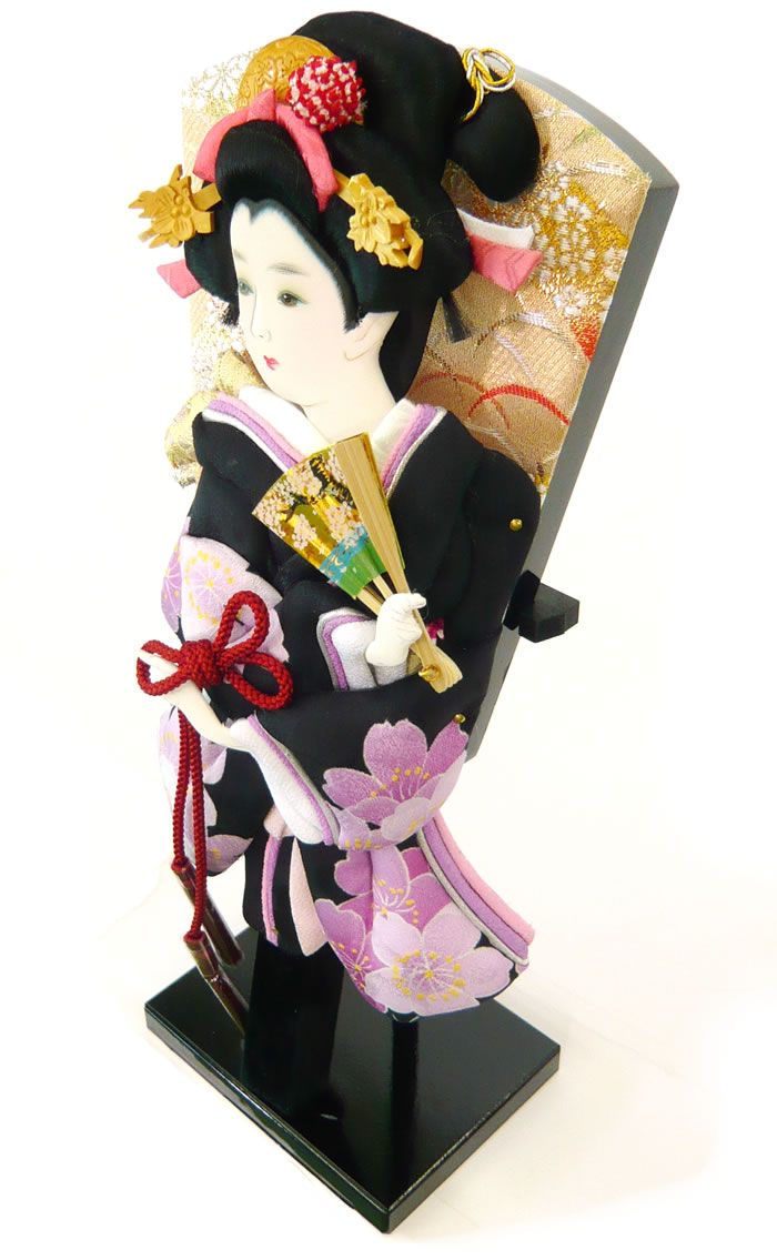 羽子板 初正月 初節句 厄除け 出し飾り かわいい 立体 振袖 道成寺 送料無料 コン...