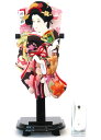 羽子板 初正月 初節句 厄除け 出し飾り かわいい 立体 振袖 道成寺 送料無料 コンパクト ミニ 新作 秀光 限定品 目玉商品 お買得 人気 ランキング P6...