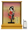 羽子板 初正月 初節句 厄除け ケース飾り かわいい 立体 振袖 道成寺 コンパクト ミニ 新作 秀光 限定品 目玉商品 お買得 人気 ランキング P6401