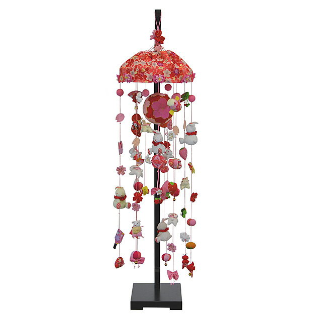 雛人形 ひな人形 お雛様 おひなさま かわいい 手作り 2023年 新作 秀光 限定品 コンパクト ミニ 吊るし 贈答品 プレゼント 脇飾り 兎 うさぎ ピンク 買得 お得 人気 ランキング P85607のサムネイル