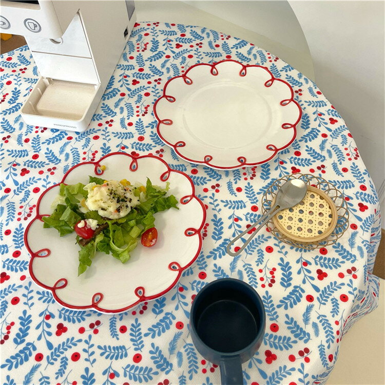 定番 レトロ 透かし彫り ディッシュプレート【デザイン 大皿 お皿 夏 秋 インテリア プレート 外国 海外 使いやすい ギフト 女子 丸皿 魚 女の子 おしゃれ 可愛い 贈り物 プレゼント サラダボール 家 餃子 コンパクト 人気 お肉 おしゃれ 北欧 前菜 かわいいお皿 サイズ se】のサムネイル