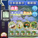 散水 タイマー　散水シッター 自動 水やり 電子制御 蛇口 水やり 電池式 DIY ガーデン 庭 植物 花 留守 旅行 節水　TEC-SESSUISTD[メール便・代引不可]