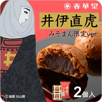 【お菓子 和菓子 饅頭ギフト 手土産 内祝 退職祝い】遠州みそまん(井伊直虎限定ver.)　2ヶ入 常温便