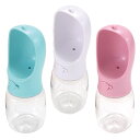 ペット ウォーターボトル 350ml 携帯用水飲み器 / 犬 水漏れ防止 水飲み ペット用品 散歩 送料無料 楽天スーパーセール スーパーSALEサーチ 楽天ス...