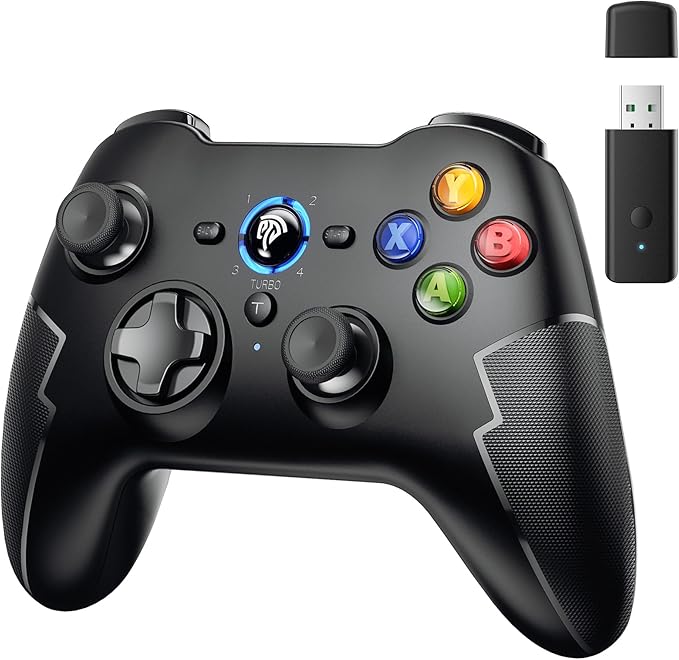 EasySMX 9013Pro ワイヤレス ゲーム コントローラー ホール効果トリガー付き Bluetooth Windows PC/PS3/Android Phone&タブレット&TV BOX/iPhone/iPad/Switch/Stesm Deck/Tesla 用 快適なデザイン
