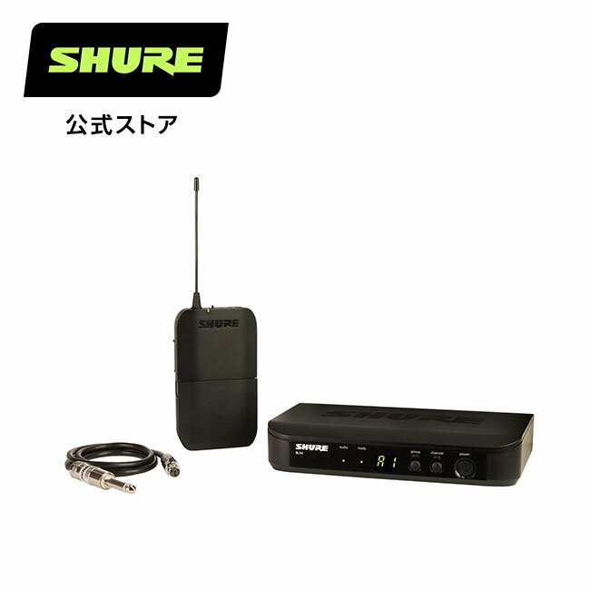 SHURE シュア　ボディパック型ワイヤレスギターシステム BLX14J : BLXシリーズ / ライブ / イベント プロ仕様