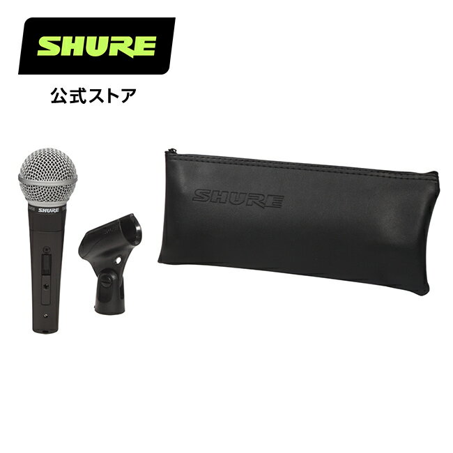 SHURE シュア SM58S ボーカル・ダイナミックマイクロホン スイッチ付き プロ仕様