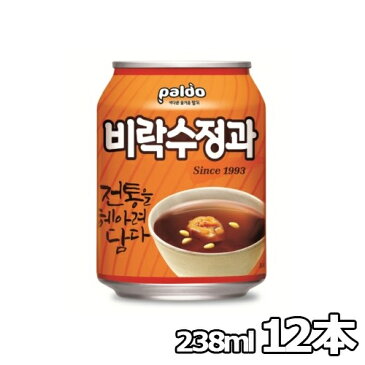 【送料無料】八道 ビラク スジョンガ 238ml 12缶