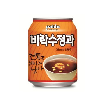 【送料無料】八道 ビラク スジョンガ 238ml 12缶