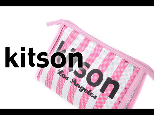 キットソン コスメバッグ SEQUINS COSMETIC BAG - KITSON LOS ANG ...