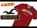 【HOLLISTER/ホリスター】(半袖Tシャツ)(アメカジ)ホリスター メンズ 半袖Tシャツ MONARCH BEACH レッド【セール】(XS,S,M,L,XL)
