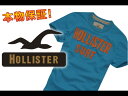 【100％本物保障】【Hollister/ホリスター】(半袖Tシャツ)(アメカジ)ホリスター メンズ 半袖TシャツPOINT MUGU ターコイズ (XS,S,M,L,XL)【セール】