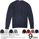 トミーヒルフィガー プレゼント メンズ ■トミーヒルフィガー ケーブルニット セーター 9色 TOMMY HILFIGER お買い物マラソン 最大 ポイント 24倍 ! ラッピング 無料! あす楽 3980円以上 送料無料 ! メンズ かっこいい プレゼント ギフト にも! 秋物 新作 入荷!