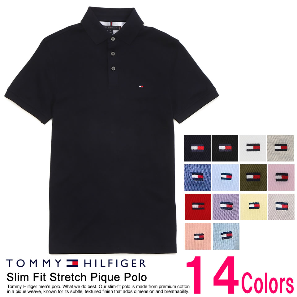 ■トミーヒルフィガー TOMMY HILFIGER 半袖 鹿の子 ポロシャツ 14色 ラッピング 無料! あす楽 3980円以上 送料無料 ! メンズ かっこいい プレゼント ギフト にも! 秋冬物 新作 入荷!