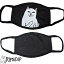 RIPNDIP(リップンディップ) 布マスク Lord Nermal Face Mask Black ブラック 黒 ファッションマスク フェイスマスク 洗える 布 大人用 男女兼用 おしゃれ