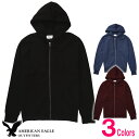 ■アメリカンイーグル メンズ フルジップ パーカー パーカ AE ZIP-UP HOODIE 3色 S M L XL ラッピング 無料! あす楽 3980円以上 送料無料 ! メンズ かっこいい ギフト にも! 冬物 新作 入荷! プレゼント にも!