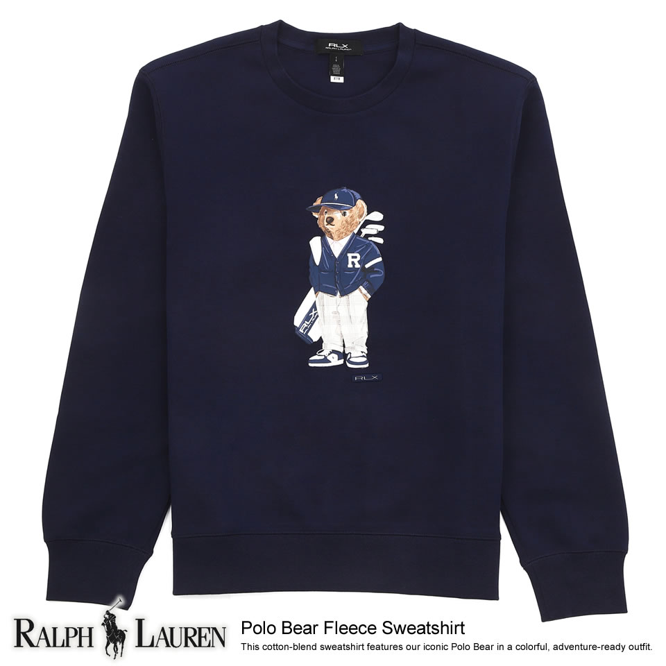 楽天市場】ラルフローレン ベアー トレーナー（カラーネイビー）の通販