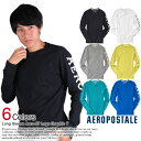 エアロポステール メンズ ロンT Long Sleeve Aero-87 Logo Graphic T 6色 (6480) お買い物マラソン 最大 ポイント 24倍 ! ラッピング 無料! あす楽 3980円以上 送料無料 ! メンズ かっこいい プレゼント ギフト にも! 秋物 新作 入荷!