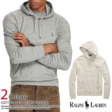 ■ポロ・ラルフローレン メンズ プルオーバー パーカー パーカ Cotton Spa Terry Hoodie 2色 POLO RALPH LAUREN ラッピング 無料! あす楽 3980円以上 送料無料 ! メンズ かっこいい ギフト にも! 夏物 新作 入荷! プレゼント にも!