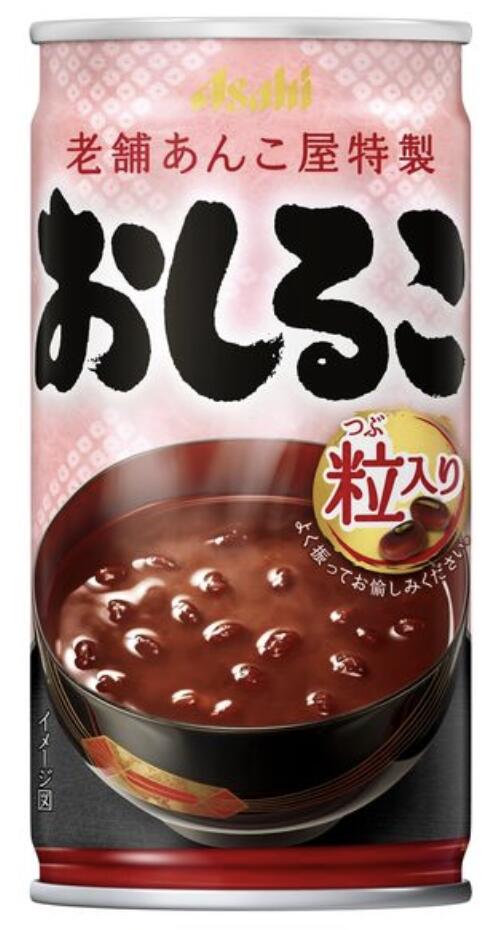 【送料無料】アサヒ おしるこ 缶 190g×30本セット 和スイーツ 缶ドリンク 冬季限定 甘酒風味 老舗あんこ使用 甘くて美味しい 温活 ドリンク