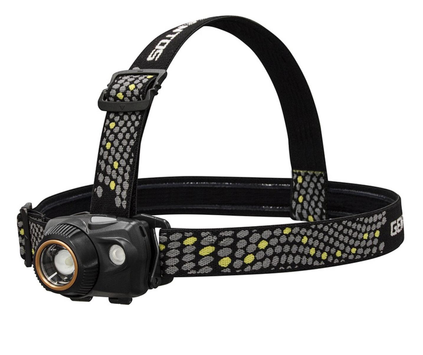 ジェントス LEDヘッドライト WS-300H W STARシリーズ｜700ルーメン 高輝度 フォーカス調整 暖色LED 防塵防滴IP64 USB充電式＆乾電池両用 作業灯 アウトドア キャンプ 登山 夜釣り 防災