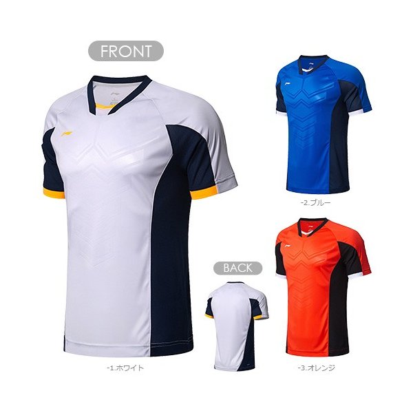 【レビュー投稿やLINE追加でクーポンGET】リーニン バドミントン ウェア LI-NING UNI ゲームシャツ AAY..