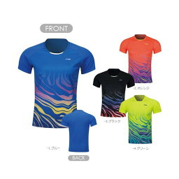 【レビュー投稿でクーポンGET】リーニン バドミントン ウェア LI-NING UNI 中国ナショナルチームゲームシャツ AAYP073 2023年カタログ商品