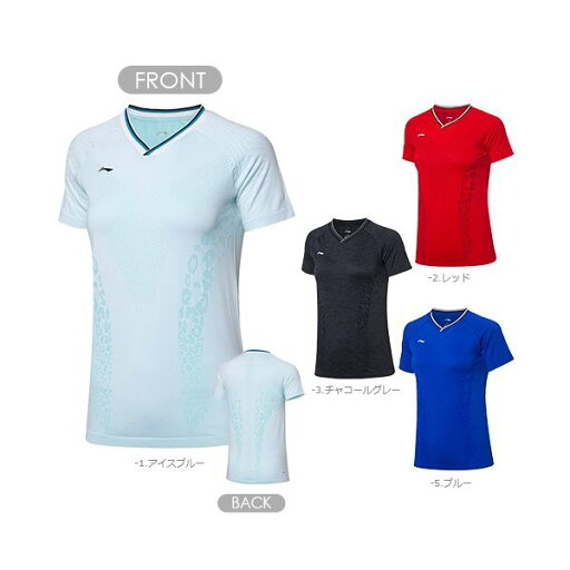 【レビュー投稿やLINE追加でクーポンGET】リーニン バドミントン ウェア LI-NING レディース 中国ナショナルチームゲームシャツ AAYP098 2022年カタログ商品 【レビュー投稿やLINE追加でクーポンGET】リーニン バドミントン ウェア LI-NING レディース 中国ナショナルチームゲームシャツ AAYP098 2022年カタログ商品