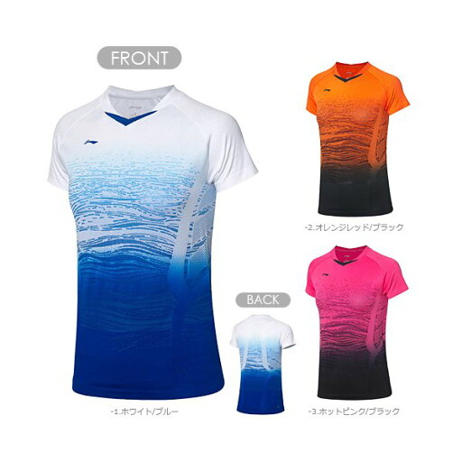 【レビュー投稿やLINE追加でクーポンGET】リーニン バドミントン ウェア LI-NING レディース 中国ナショナルチームゲームシャツ AAYP118 2024年カタログ商品 【レビュー投稿やLINE追加でクーポンGET】リーニン バドミントン ウェア LI-NING レディース 中国ナショナルチームゲームシャツ AAYP118 2024年カタログ商品