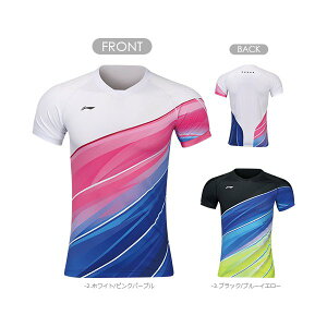 【レビュー投稿やLINE追加でクーポンGET】リーニン バドミントン ウェア LI-NING UNI 中国ナショナルチームゲームシャツ AAYQ069 トマス&ユーバー杯2020モデル
