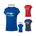 【レビュー投稿やLINE追加でクーポンGET】リーニン バドミントン ウェア LI-NING レディース トレーニングTシャツ AHSP352 2024年カタロ...