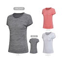 【特価品】リーニン バドミントン ウェア LI-NING レディース トレーニングTシャツ ATSN032 2024年カタログ商品