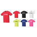 【レビュー投稿やLINE追加でクーポンGET】ヨネックス バドミントン ウェア YONEX UNI ドライTシャツ 16501 2025SS 2025春夏カタロ...