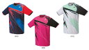【レビュー投稿やLINE追加でクーポンGET】 ヨネックス バドミントン ウェア YONEX UNI ゲームシャツ 10475 2024 春夏カタログ商品