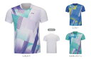 【レビュー投稿やLINE追加でクーポンGET】リーニン バドミントン ウェア LI-NING UNI ゲームシャツ AAYS063 2024年カタログ商品