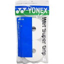 【レビュー投稿でクーポンGET】ヨネックス バドミントン グリップ YONEX ウェットスーパーグリップ AC102-30 (30本入) 011 ホワイト