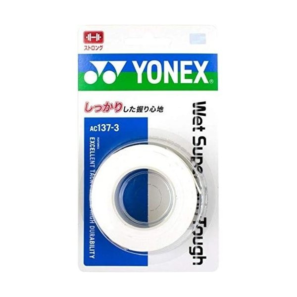 【レビュー投稿でクーポンGET】ヨネックス バドミントン グリップ YONEX ウェットスーパーグリップタフ..