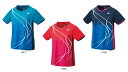 【レビュー投稿やLINE追加でクーポンGET】 ヨネックス バドミントン ウェア YONEX WOMEN ゲームシャツ 20671 2024 春夏カタログ商品