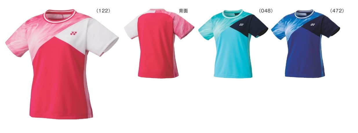 【レビュー投稿でクーポンGET】ヨネックス バドミントン ウェア YONEX WOMEN ゲームシャツ 20735 2024 春夏カタログ商品