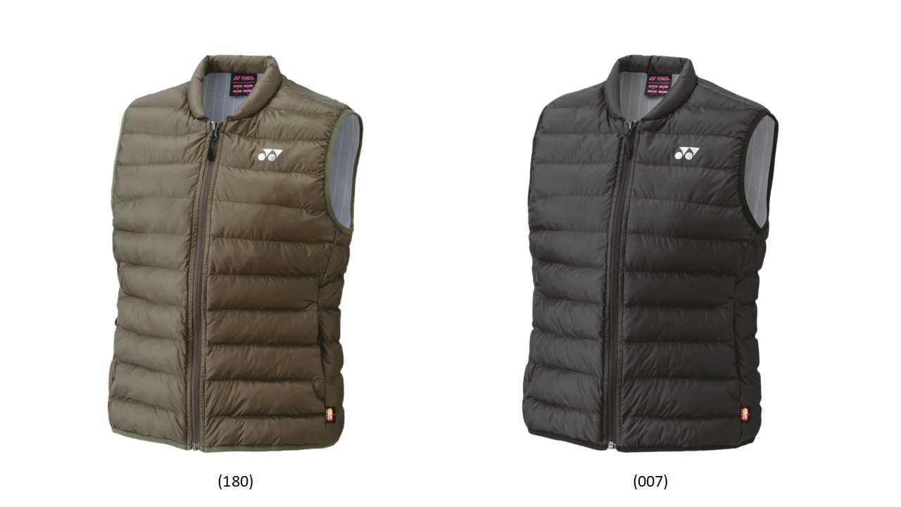 【レビュー投稿やLINE追加でクーポンGET】ヨネックス バドミントン ウェア YONEX WOMEN 中綿ベスト 98073 2023-24 秋冬カタログ商品