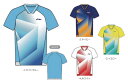 【レビュー投稿やLINE追加でクーポンGET】リーニン バドミントン ウェア LI-NING UNI ゲームシャツ AAYS249 2024年カタログ商品