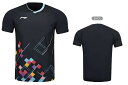 リーニン バドミントン ウェア LI-NING UNI ゲームシャツ AAYT057 2023年カタログ商品 2023年7月発売予定
