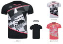 【レビュー投稿やLINE追加でクーポンGET】リーニン バドミントン ウェア LI-NING UNI ゲームシャツ AAYT065 2025年カタログ商品