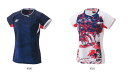 【レビュー投稿やLINE追加でクーポンGET】ヨネックス バドミントン ウェア YONEX WOMEN ゲームシャツ 20794 2024-25 秋冬カタログ商品
