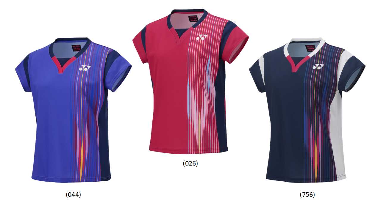 【レビュー投稿やLINE追加でクーポンGET】ヨネックス バドミントン ウェア YONEX WOMEN ゲームシャツ 20913Y 2025SS 2025春夏カタログ商品 再春館製薬所モデル 限定品