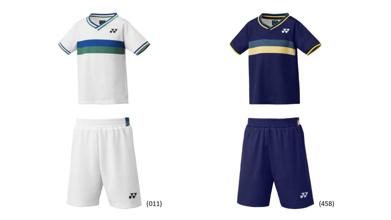 【レビュー投稿やLINE追加でクーポンGET】ヨネックス バドミントン ウェア YONEX JUNIOR ジュニアTシャツ/ハーフパンツセット 48001J 2...