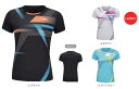 【レビュー投稿やLINE追加でクーポンGET】リーニン バドミントン ウェア LI-NING レディース ゲームシャツ AAYU138 2024年カタログ商品