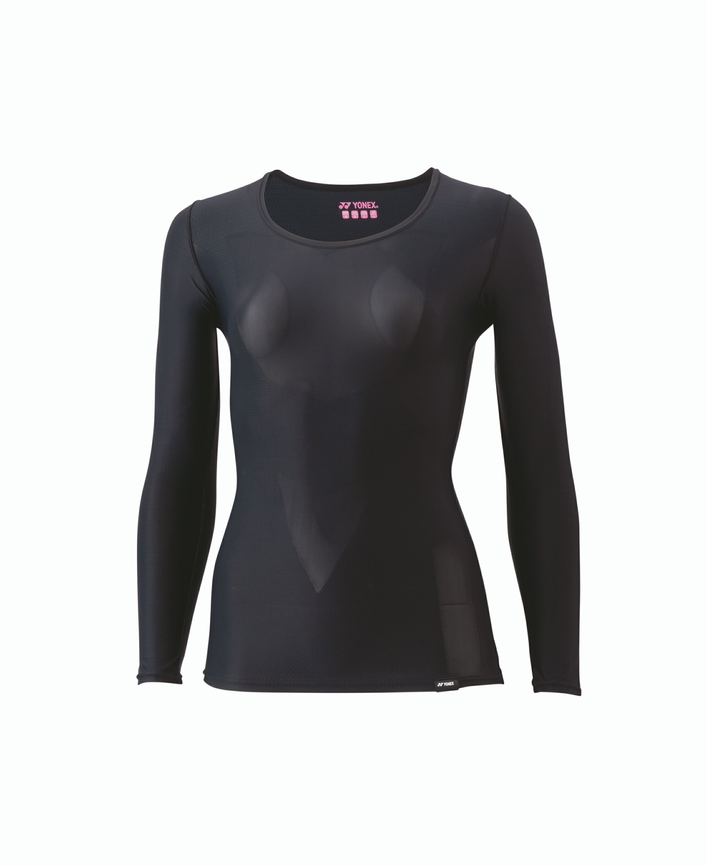 【レビュー投稿やLINE追加でクーポンGET】ヨネックス バドミントン ウェア アンダーギア YONEX WOMEN Uネック長袖シャツ STBA1513 2025-26FW 2025-26秋冬カタログ商品